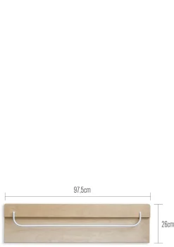 Online A90 Jugendbett Natural 200 x 90 cm Kinder Jugendzimmer|Jugendzimmer