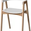 Sale Armlehnstuhl 'Wood' Weiß/Eiche Kinder Jugendzimmer|Jugendzimmer