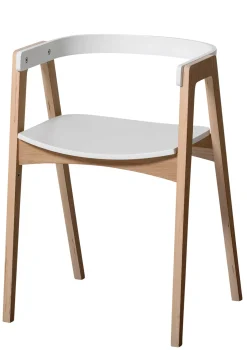 Sale Armlehnstuhl 'Wood' Weiß/Eiche Kinder Jugendzimmer|Jugendzimmer