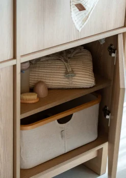 Aufbewahrungskorb 'Kyo' Beige Natural Kinder Aufbewahrung|Kleiderschränke & Regale