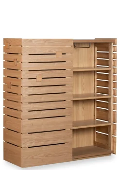 Discount Aufbewahrungsschrank Natural Ash Kinder Aufbewahrung|Kleiderschränke & Regale