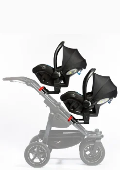 Autositzadapter für Duo 2 (Set für zwei Babyschalen) Kinder Adapter|Schutz-Zubehör Unterwegs