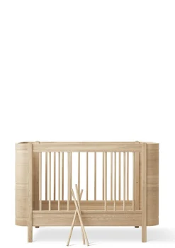 Babybett 'Wood Mini+' 122-162 x 68 cm Kinder Babybetten & Kinderbetten|Babybetten
