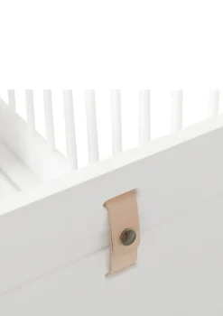 Clearance Babybett 'Wood Mini+' Weiß / Eiche 122-162 x 68 cm Kinder Babybetten & Kinderbetten|Babybetten