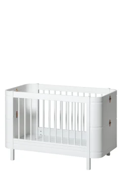 Clearance Babybett 'Wood Mini+' 122-162 x 68 cm Kinder Babybetten & Kinderbetten|Babybetten