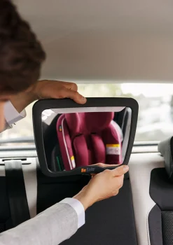 Babyspiegel XL2 mit LED-Licht Kinder Zubehör Kindersitz