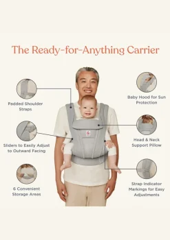 Hot Babytrage 'Omni Deluxe' Mesh Kinder Tragesysteme|Tragesysteme