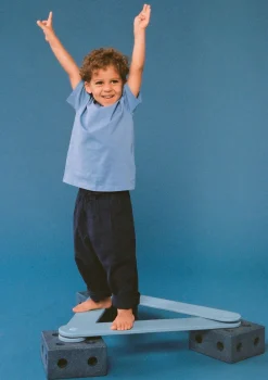 New Balance Track-Set 17-teilig Deep Blue/ Sky Blue Lernspielzeug|Holzspielzeug