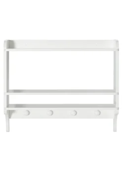 Outlet Bücherregal 'Seaside' mit Haken weiß Kinder Jugendzimmer|Jugendzimmer