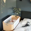 New Beistellbett '' inkl. Bio-Matratze 82 x 37 cm Kinder Moseskörbe|Reisebetten