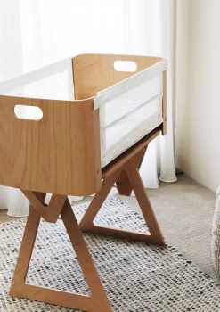 New Beistellbett '' inkl. Bio-Matratze 82 x 37 cm Kinder Moseskörbe|Reisebetten