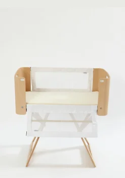 New Beistellbett '' inkl. Bio-Matratze 82 x 37 cm Kinder Moseskörbe|Reisebetten