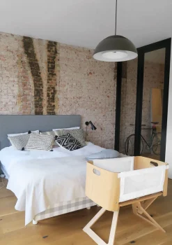 New Beistellbett '' inkl. Bio-Matratze 82 x 37 cm Kinder Moseskörbe|Reisebetten