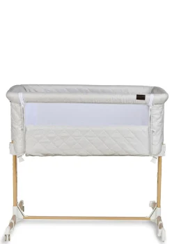 Best Beistellbett 'Side by Side' Natural Quilted 84 x 50 cm Kinder Moseskörbe|Reisebetten