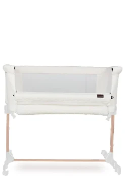 New Beistellbett 'Side by Side' Natural Bouclé 84 x 50 cm Kinder Moseskörbe|Reisebetten