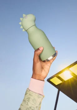 New Bestie Trinkflasche ier 'Cillian the Dino' grün 460 ml Kinder Trinkbecher & Trinkflaschen|Kindergeschirr & Besteck