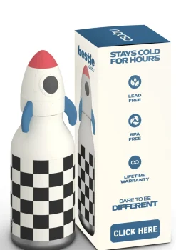 Outlet Bestie Trinkflasche Rakete 'Rocket' 460 ml Kinder Trinkbecher & Trinkflaschen|Kindergeschirr & Besteck