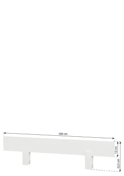 Outlet Bettgitter für 'ECO Luxury' Juniorbett weiß Kinder Schutz-Zubehör Kinderzimmer|Babybetten & Kinderbetten