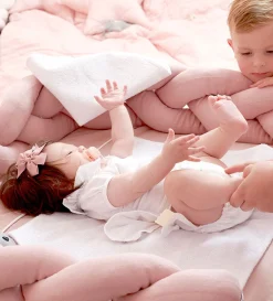 New Bettschlange geflochten Strick Kinder Bettschlangen|Schutz-Zubehör Kinderzimmer