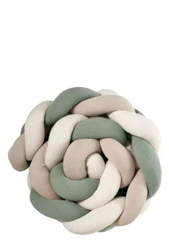 Outlet Bettschlange geflochten Trio mint/sand/natur Kinder Bettschlangen|Schutz-Zubehör Kinderzimmer