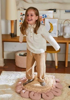 Online Bodenkissen 'Pink Daisy' Honey / Pink Kinder Decken & Kissen|Decken & Kissen