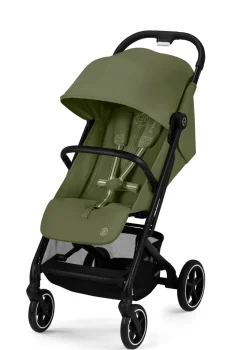 Buggy 'Beezy' Black / Moss Green Kinder Kinderwagen