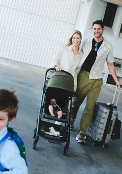 Buggy 'Butterfly 2' Schwarz / Wüstentaupe Kinder Kinderwagen|Reisebuggys