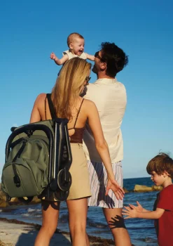 Discount Buggy 'Butterfly 2' Schwarz / Waldgrün Kinder Kinderwagen|Reisebuggys