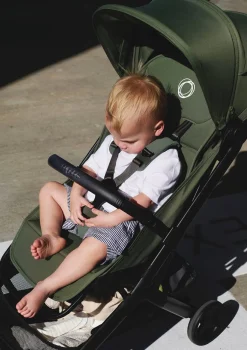 Discount Buggy 'Butterfly 2' Schwarz / Waldgrün Kinder Kinderwagen|Reisebuggys