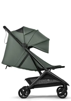 Discount Buggy 'Butterfly 2' Schwarz / Waldgrün Kinder Kinderwagen|Reisebuggys