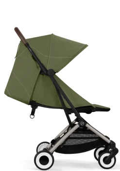 Hot Buggy 'Orfeo' Taupe / Moss Green Kinder Kinderwagen|Reisebuggys