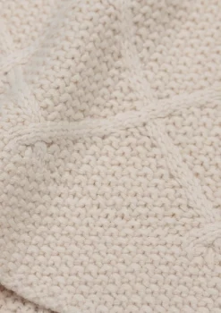 Sale Decke 'Check Knit' Oatmeal 150 x 100 cm Kinder Decken & Kissen|Decken & Kissen