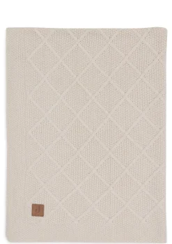 Sale Decke 'Check Knit' Oatmeal 150 x 100 cm Kinder Decken & Kissen|Decken & Kissen