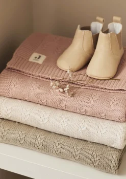 Online Decke Wiege 'Grain Knit' 75 x 100 cm Kinder Decken & Kissen|Decken & Kissen