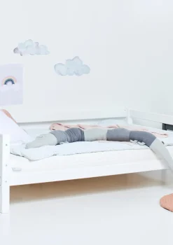 Sale ECO Luxury' Einzelbett weiß 200 x 120 cm Kinder Babybetten & Kinderbetten|Babybetten