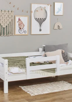 Online ECO Luxury' Einzelbett weiß 160 x 70 cm Kinder Babybetten & Kinderbetten|Babybetten