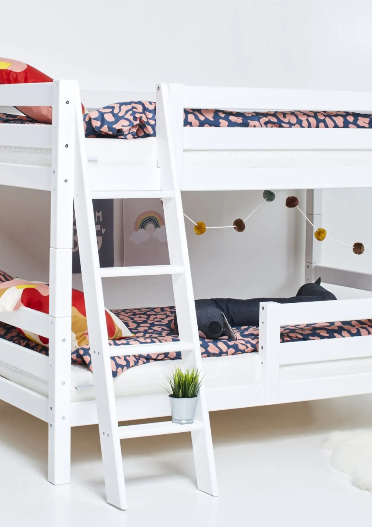 Sale ECO Luxury' Etagenbett weiß 200 x 120 cm Kinder Hochbetten & Etagenbetten|Babybetten & Kinderbetten