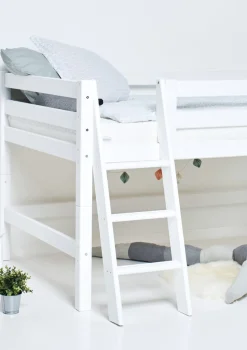 ECO Luxury' Halbhochbett weiß 200 x 120 cm Kinder Babybetten & Kinderbetten|Babybetten