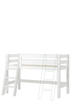 ECO Luxury' Halbhochbett weiß 160 x 70 cm Kinder Babybetten & Kinderbetten|Babybetten