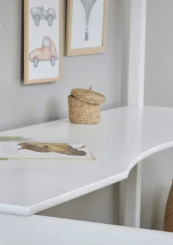 Online ECO Luxury' Hochbett mit Schreibtisch weiß 200 x 90 cm Kinder Hochbetten & Etagenbetten|Babybetten & Kinderbetten