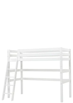 Discount ECO Luxury' Hochbett weiß 200 x 90 cm Kinder Hochbetten & Etagenbetten|Babybetten & Kinderbetten