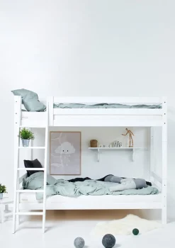 Outlet ECO Luxury' Hohes Etagenbett weiß 200 x 120 cm Kinder Hochbetten & Etagenbetten|Babybetten & Kinderbetten