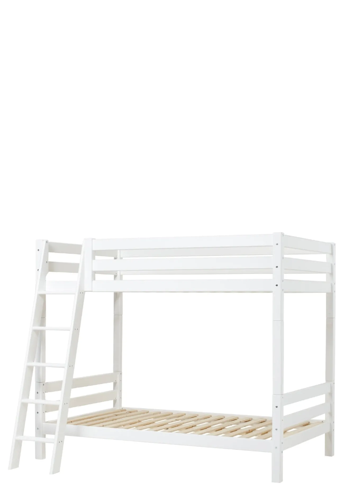 Outlet ECO Luxury' Hohes Etagenbett weiß 200 x 120 cm Kinder Hochbetten & Etagenbetten|Babybetten & Kinderbetten