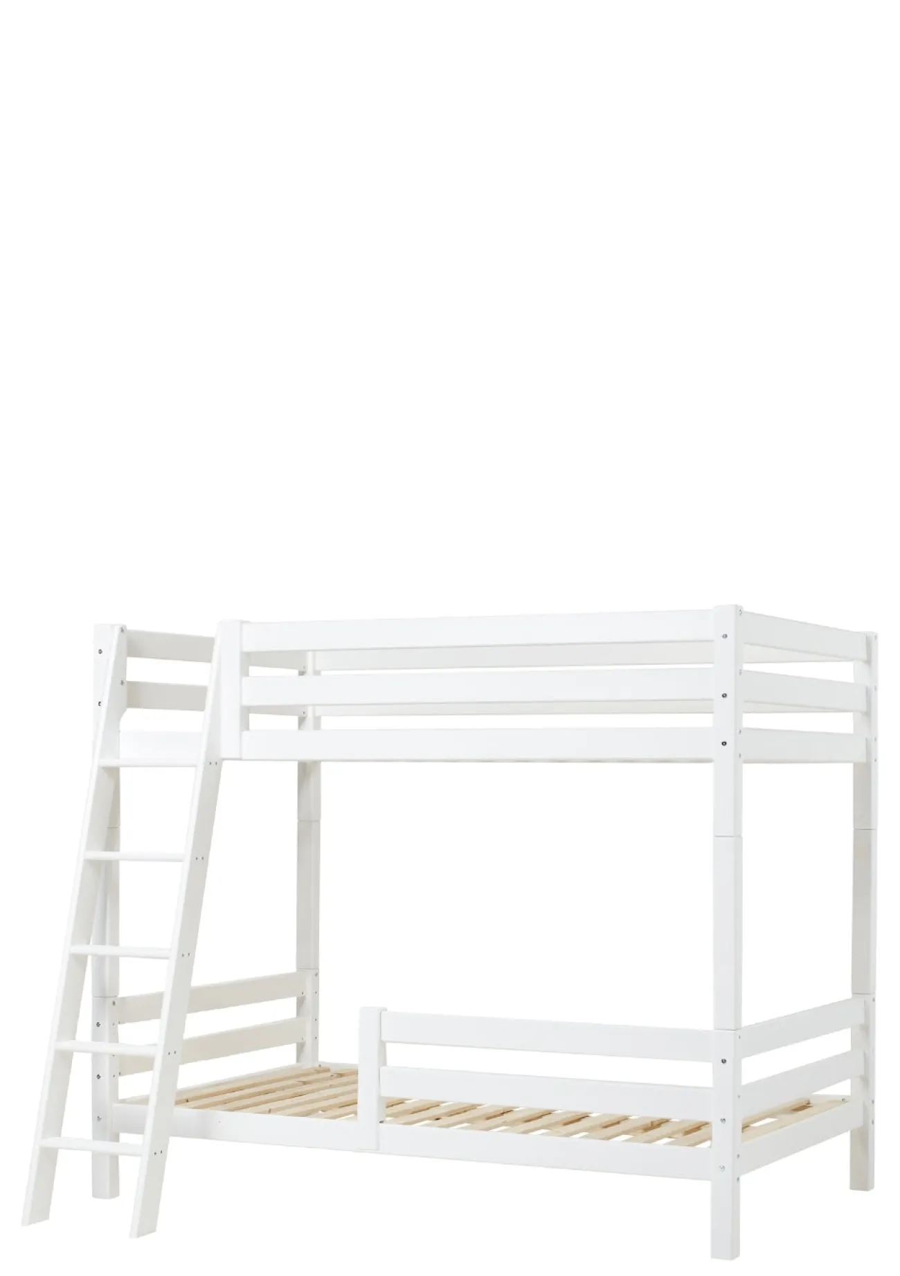 Outlet ECO Luxury' Hohes Etagenbett weiß 200 x 120 cm Kinder Hochbetten & Etagenbetten|Babybetten & Kinderbetten