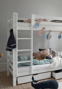 Outlet ECO Luxury' Leiter weiß, gerade, verschiedene Größen Kinder Hochbetten & Etagenbetten|Babybetten & Kinderbetten