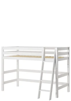 Best ECO Luxury' Mittelhochbett weiß 200 x 90 cm Kinder Babybetten & Kinderbetten|Babybetten