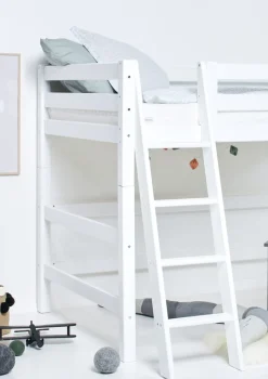 Online ECO Luxury' Mittelhochbett weiß 200 x 120 cm Kinder Babybetten & Kinderbetten|Babybetten