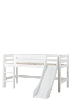 Online ECO Luxury' Spielbett mit Rutsche weiß 200 x 90 cm Kinder Hochbetten & Etagenbetten|Babybetten & Kinderbetten