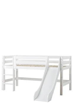 Online ECO Luxury' Spielbett mit Rutsche weiß 200 x 90 cm Kinder Hochbetten & Etagenbetten|Babybetten & Kinderbetten