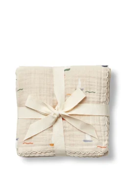 Sale 3er Pack Musselin Mulltücher 'Mio' 65 x 65 cm Kinder Mulltücher|Mulltücher